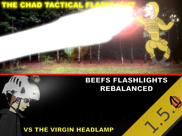 Beef's Flashlights Rebalanced v1.3 for 1.5.1