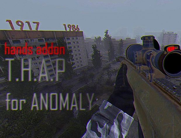 T.H.A.P for Anomaly RC18 (hands models+)