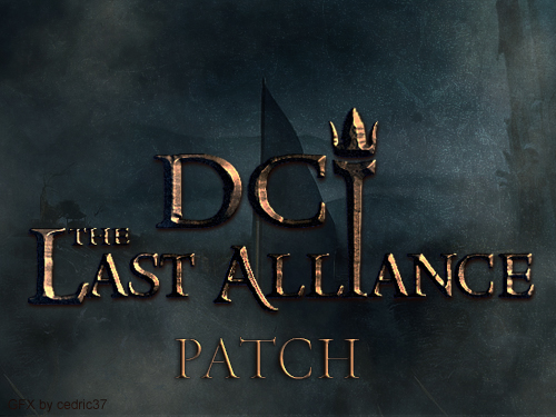 DCI: Last Alliance Patch Installer -updated
