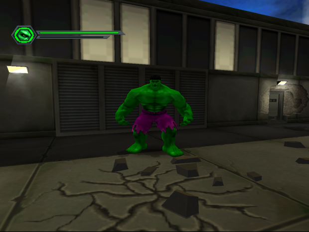16 Bit Sega The Incredible Hulk skin