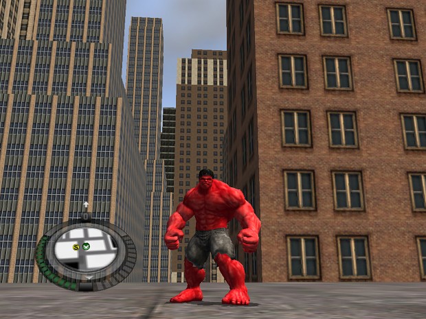 The Red Incredible Hulk skin
