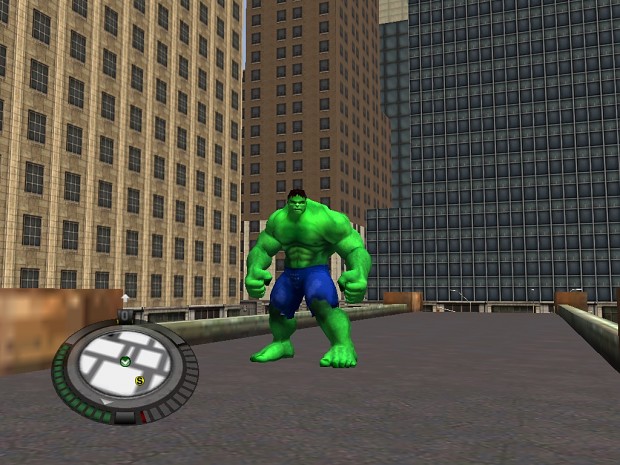Hulk 2003 video game skin mod