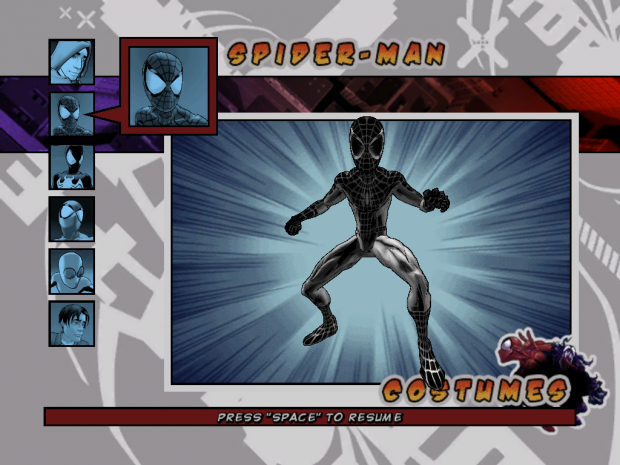 Negative Zone Spider-Man skin