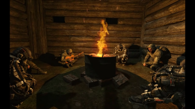 Campfire Singing / Пение в лагере