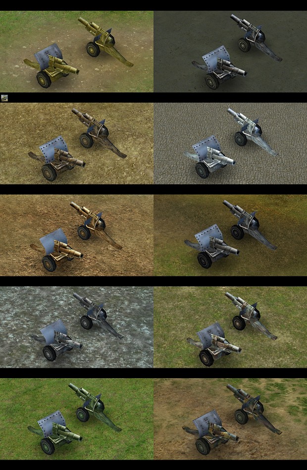 Howitzer Cannon Skin Pack