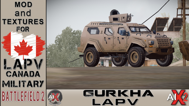 BF2. New Mod: Gurkha Lapv and Textures Pack!