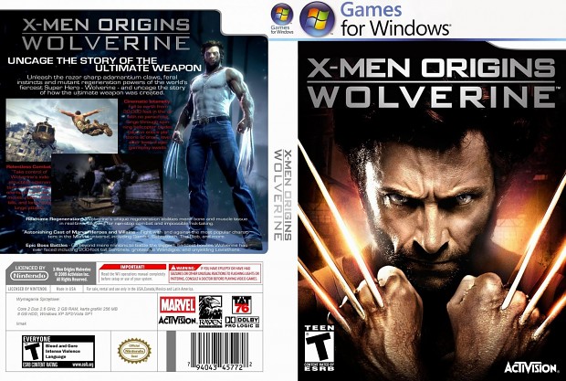 X-Men Origins Game PC Complete Save File