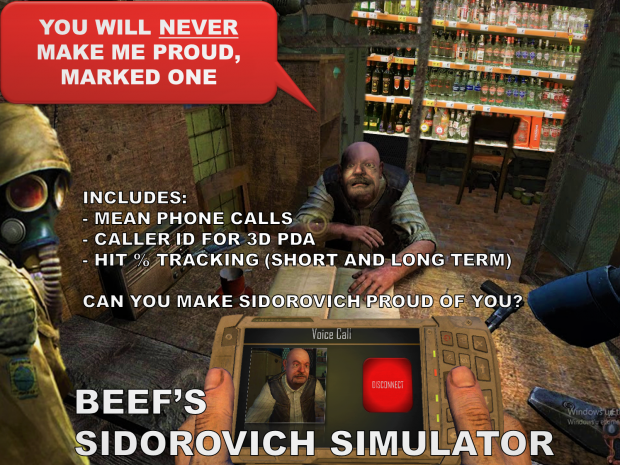 Beef's Sidorovich Simulator v0.81 for RC19+