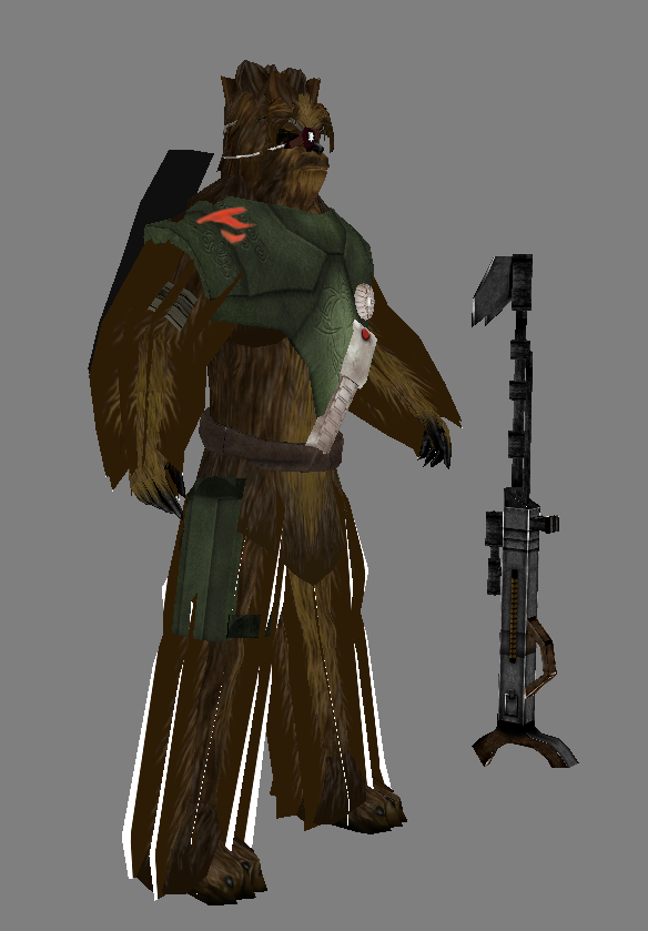 Snoova with rifle (for modders)