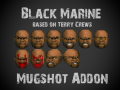 Black Marine HUD Face