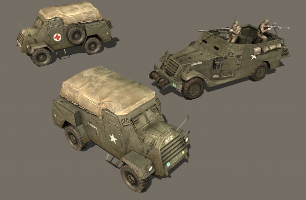 M3 Scout Car & C15TA skins