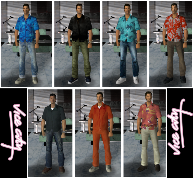GTA Vice City skins pack 2 by DeathCold