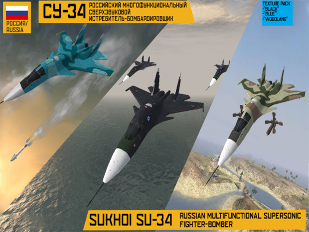 Russian Sukhoi Su-34 Pack