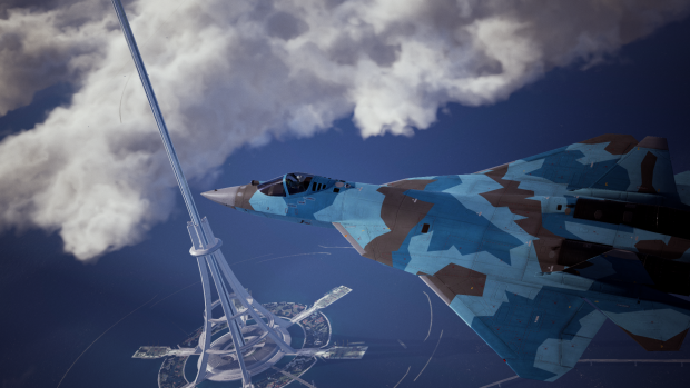 Su-57 Felon - Blue Splinter Camouflage