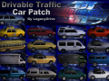 Drivable Traffic Car Patch