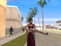 Ada Wong with Red Dress for GTA San Andreas