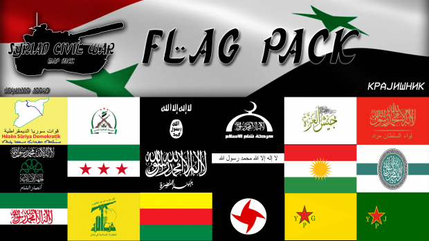 Syrian Civil War Flag Pack (Required addon)