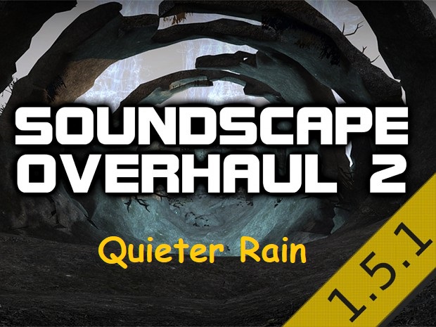 Quieter Rain for SoundscapeOverhaul.