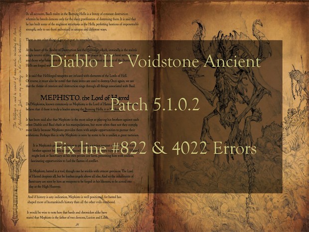 Voidstone Ancient MOD v5.1.0.2 Fix (**OUTDATED**)