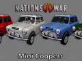 Nations at War Mini Coopers.