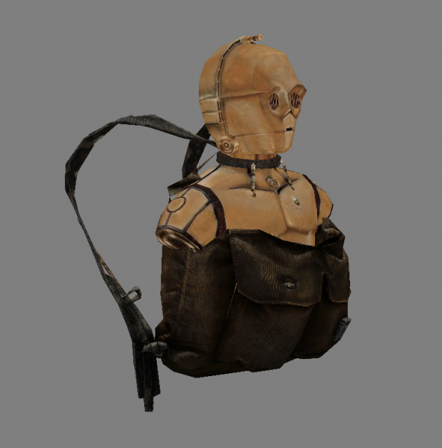 C-3PO backpack (for modders)