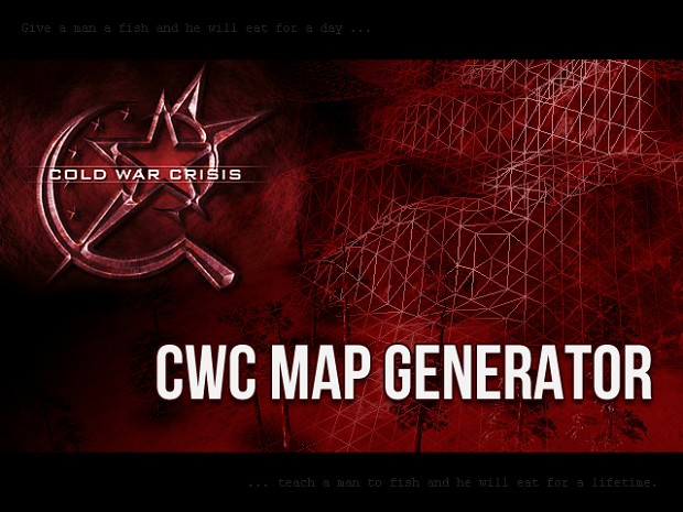 Genesis Project (CWC Map Generator)