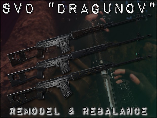 SVD "Dragunov" Remodel/Replacer & Rebalance