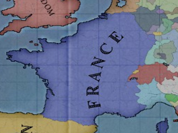 Natural Borders of France v.1