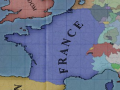 Natural Borders of France with Cores v.1