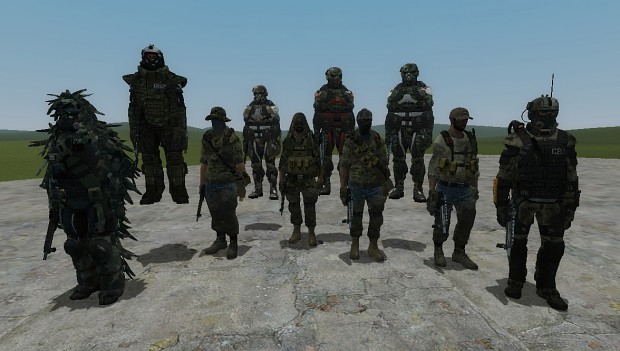 CELL Soldiers NPCs