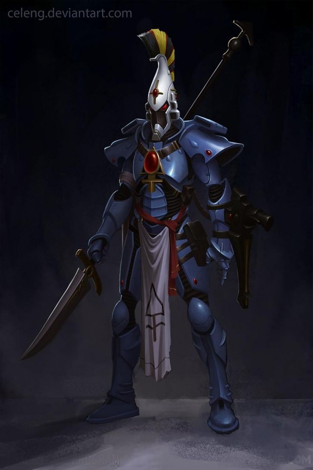 Eldar from Warhammer 40k (Rival species)