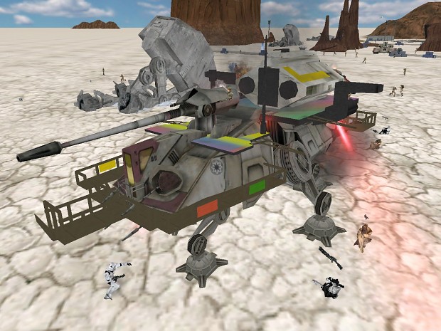 Modified AT-TE from SW Rebels (Modders only)
