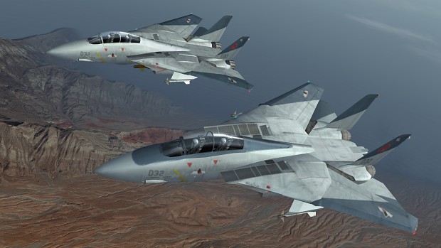 Ace Combat Zero: The Belkan War - F-14A and F-14B aircraft mods