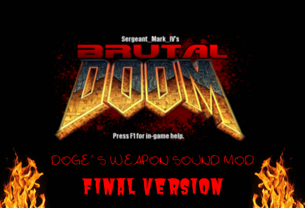 Doge's Brutal Doom Sounds Final Version (Dox's Addon Compatibility)