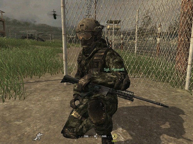 SAS Special Forces is a hybrid mod for Call of Duty 4: Modern Warfare