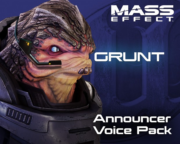 Mass Effect Grunt Announcer VoicePack