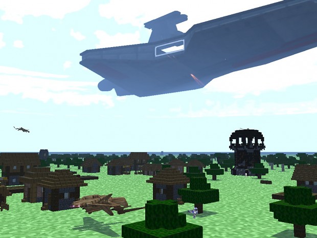 Minecraft Sky To Ground