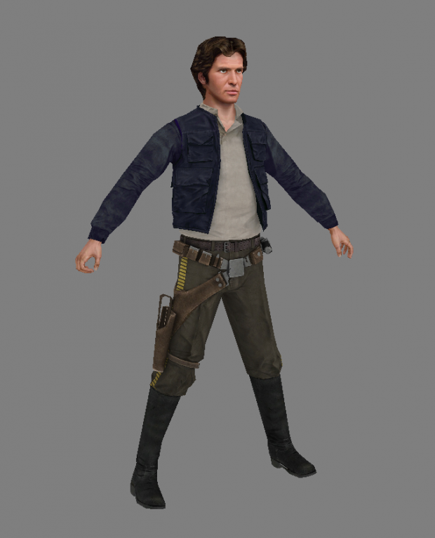 Han Solo - Empire Strikes Back - alternate version (for modders)