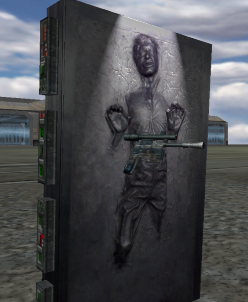 Han Solo - playable in carbonite (for modders)