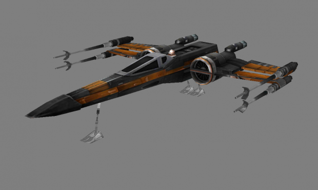 Poe Dameron's X-Wing (for modders)