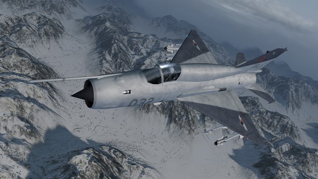 Ace Combat Zero: The Belkan War - MiG-21-93 Fishbed aircraft mod