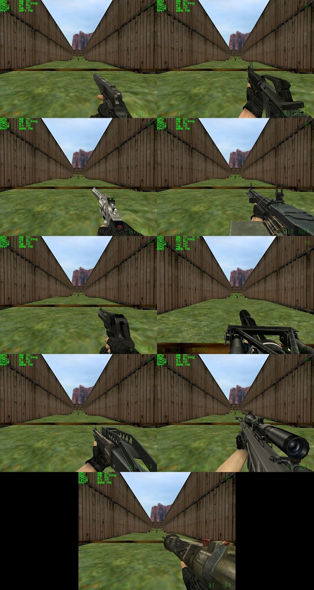 80's Action Movies Weapons Pack for Opposing Force