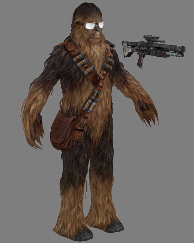 Chewbacca - Solo movie (for modders)