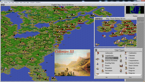 Colonies III: The Struggle for Empire Scenario (FW)