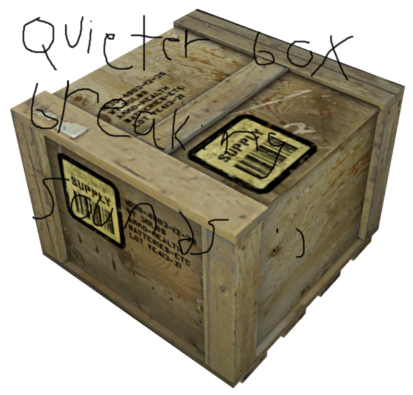 Quieter Wooden Box Breaking