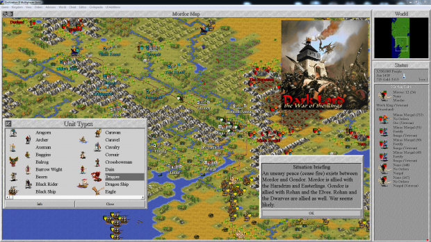 Darklord: The War of the Rings Scenario (FW)