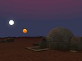 Tatooine Dune Sea: Binary Sunset