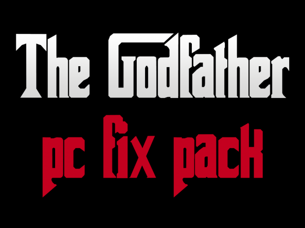 The Godfather PC Fix Pack