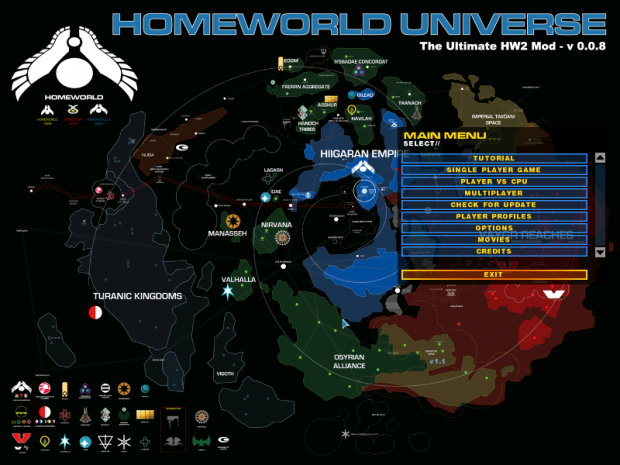 Homeworld Universe map pack