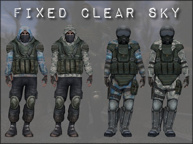 Fixed Clear Sky Textures & Models
